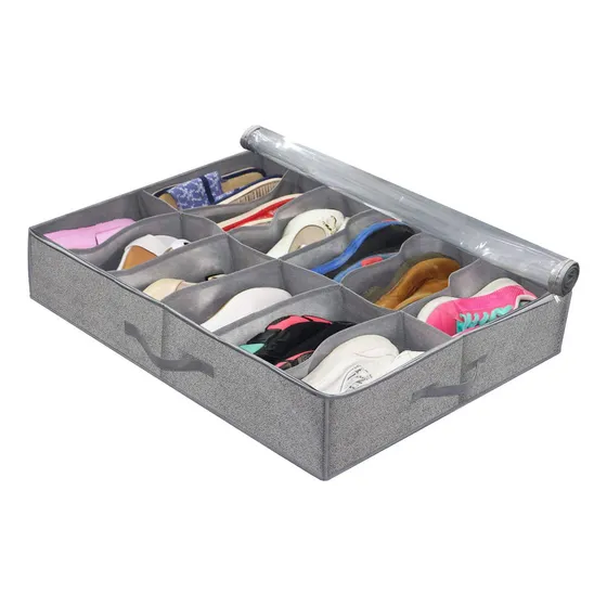 Gaveta De Armazenamento De Sapatos Debaixo Da Cama W