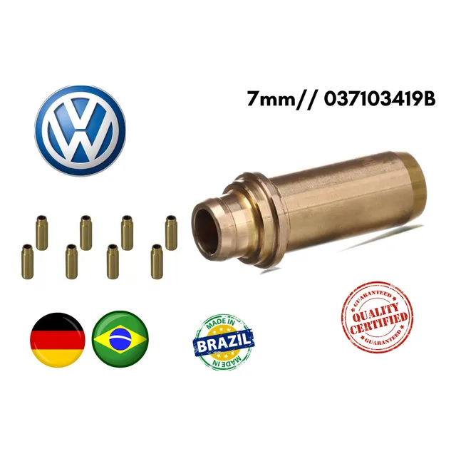Guía Válvula 7mm Vw Gol Parati Saveiro 01-08 1. 8 Bora Golf 