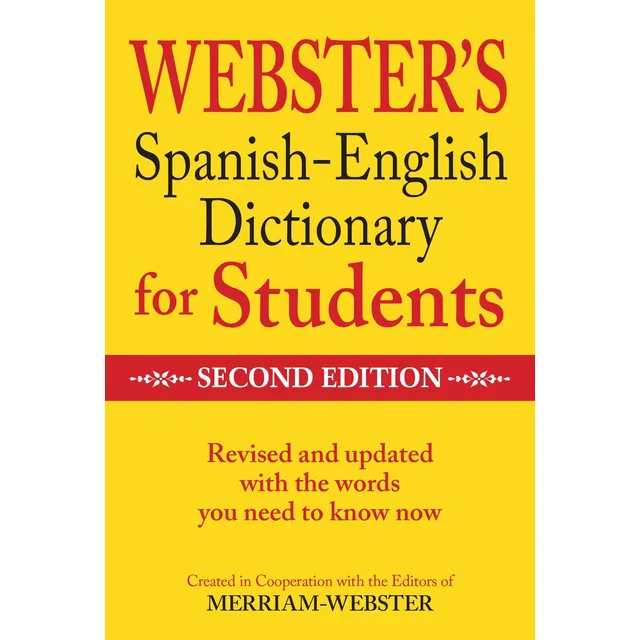 Diccionario Merriam-webster Webster Español-inglés Para E...