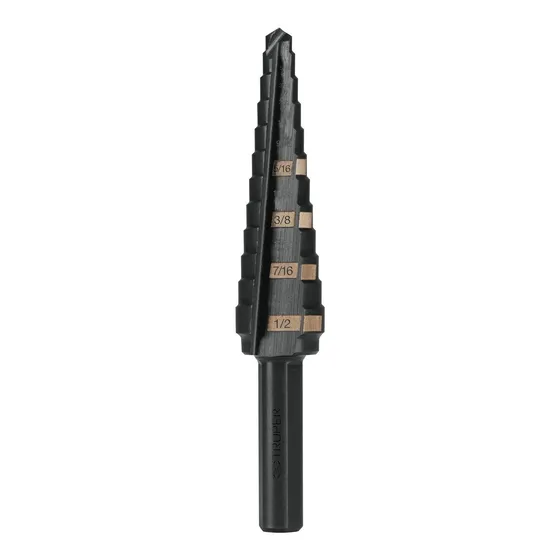 Mecha Escalonada Conica 3mm-13mm Acero M2 13 Tamaños Truper