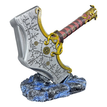 Martelo Thor God Of War Ragnarok Tamanho Real Martelo Thor God Of War Ragnarok Tamanho Real