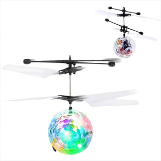 Bola Drone Voadora Sensor A Mão Luz Led Recarregavel Cor Vulcão Bola Drone Voadora Sensor A Mão Luz Led Recarregavel Cor Vulcão