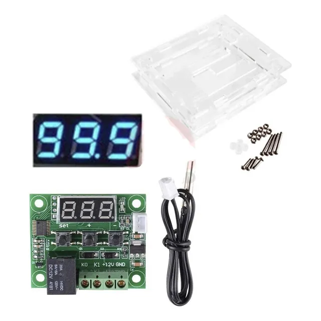 Termostato Digital Múltipl Uso Incubadora Cava Air 12v W1209