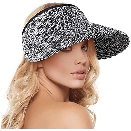 Gorros Sombreros Y Boinas De Ala Ancha Plegable Gris