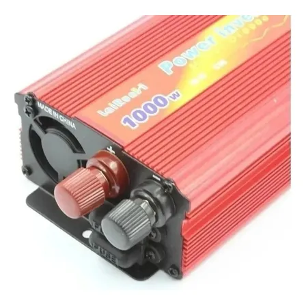 Inversor De Corriente Del Coche 1000w 12v A 110v Convertidor