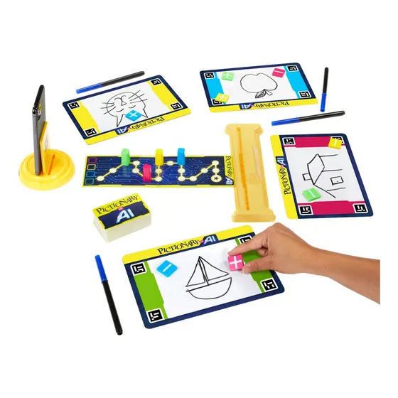 Juego De Mesa Pictionary Ia Hyh77 Mattel