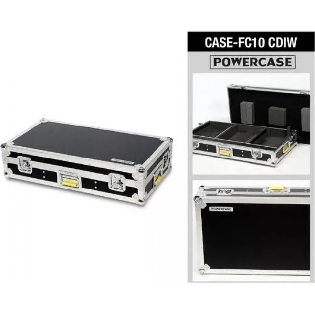 Case Para Mixer Y Reproductores Cd Dj Powercase Fc10cdiw