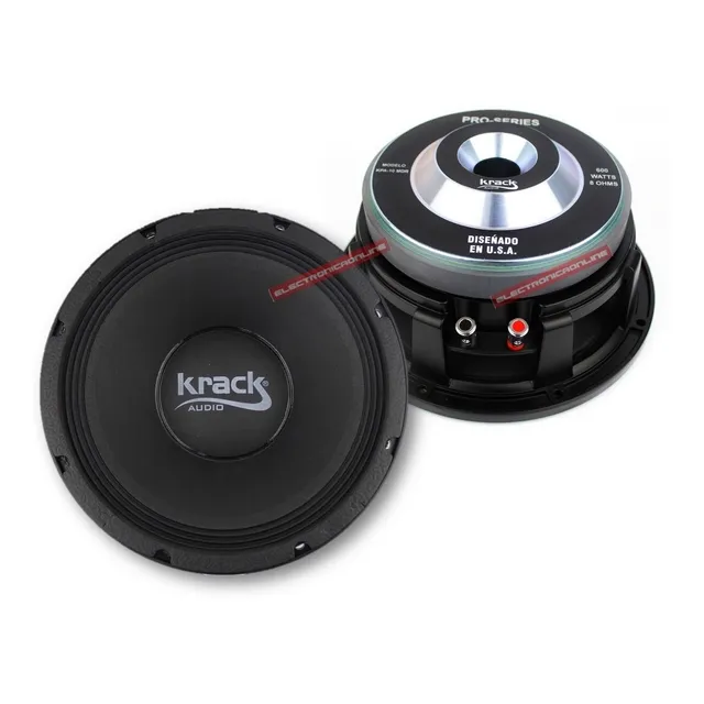 Par De Bocinas 10 Krack Audio Profesional 600w Mdr Series