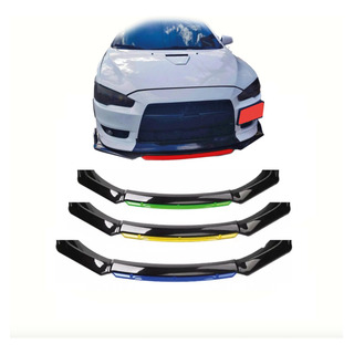 Lip Delantero Lancer Plástico Negro Gloss Lip Delantero Lancer Plástico Negro Gloss