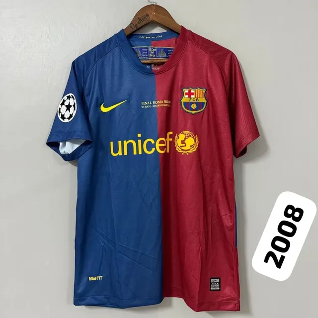 Camiseta Nike Barcelona 10 Titular Retro 2024 Hombre