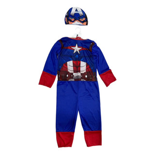 Disfraz Infantil Capitán América Con Mascara Disfraz Infantil Capitán América Con Mascara