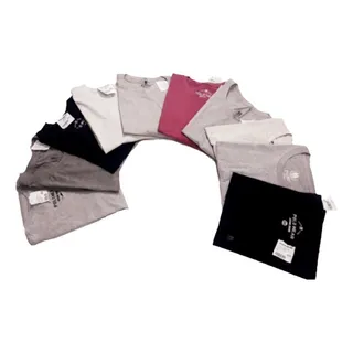 Kit 05 Peças Camisetas Båsicas Lisas Polo Wear Promoção Kit 05 Peças Camisetas Båsicas Lisas Polo Wear Promoção