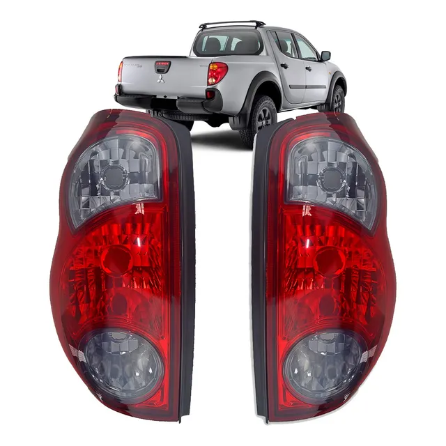 Par Lanterna Traseira Triton L200 Fume 2007 2008 2009 A 2016