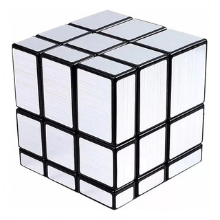 Cubo Moyu Mirror 3x3 Plateado Espejo Cubo Moyu Mirror 3x3 Plateado Espejo