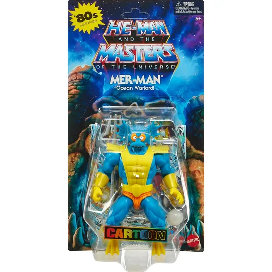 Figura Mer-man Mastes Of The Universe Cartoon Collection
