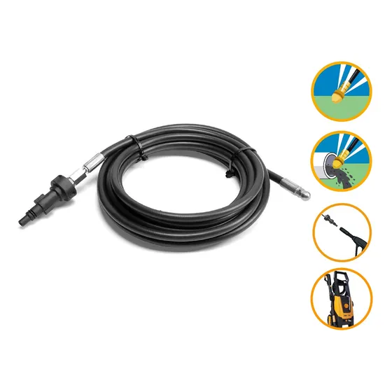Mangueira Nylon Desentupidora 6mt Wap Extreme Turbo 2800