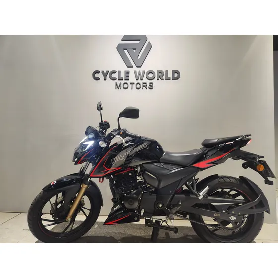 Tvs Rtr 200 21hp Impecable Cycle World Motors 