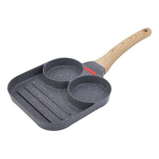 Sartén Antiadherente 18,5 Cm 3 Divisiones Desayuno Sartén Antiadherente 18,5 Cm 3 Divisiones Desayuno