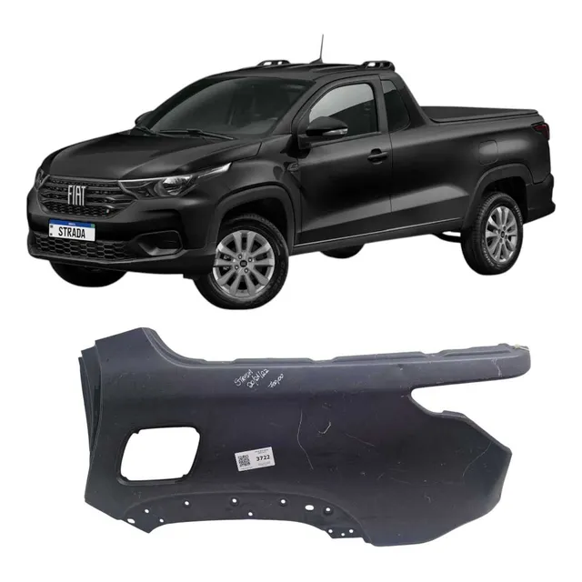 *folha Lateral Traseira Esquerda Fiat Strada 2021/2024