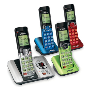 Vtech Cs6529-4b Dect 6.0 Teléfono Inalámbrico 4pz Vtech Cs6529-4b Dect 6.0 Teléfono Inalámbrico 4pz