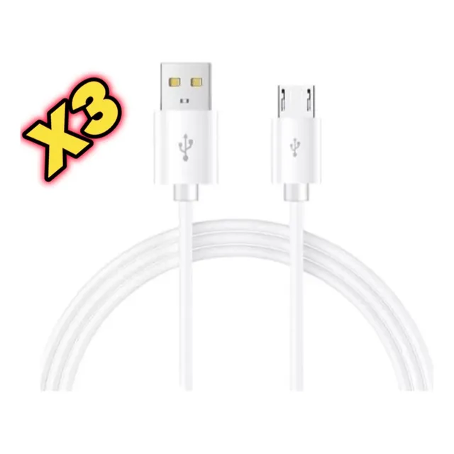 Cable Cargador Tipo C Micro Usb Samsung Xiaomi Carga Rapida
