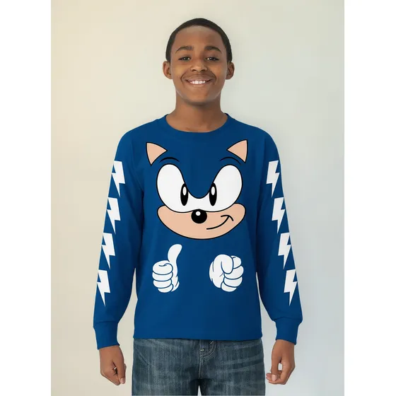 Camiseta Remera Sonic Para Niño En 3 Hermosos Colores