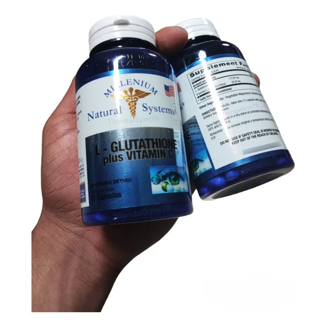 L Glutatión + Vitamina C X 90