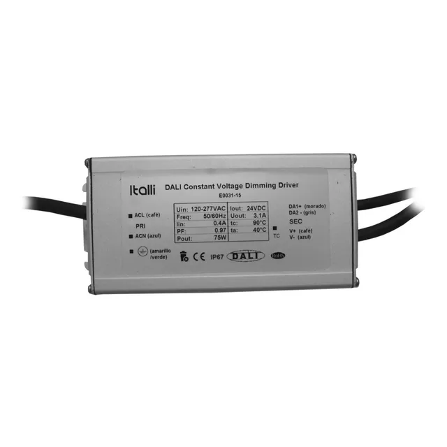 Fuente De Alimentación - Poder 75w 24vcd Ip67 Dim. Dali