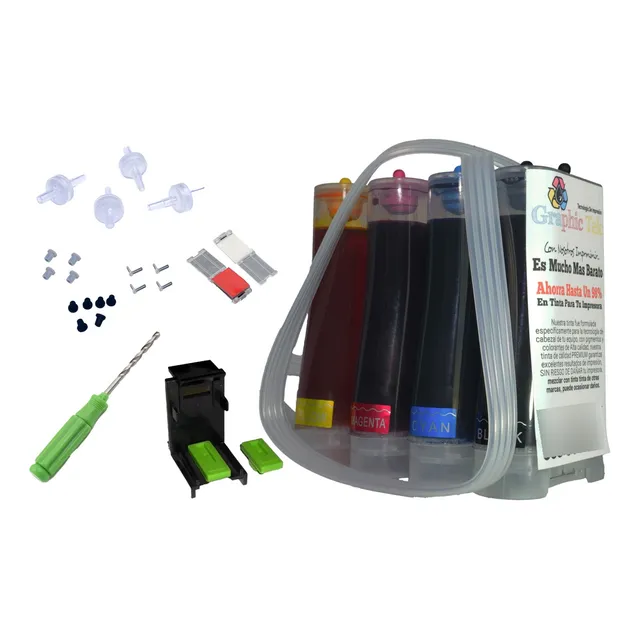 Kit Tinta Continua Compatible Canon Mg2410 Mg2510 Pg145cl146