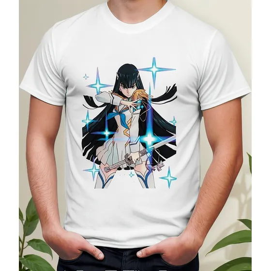 Playera Anime Manga Kill La Kill Satsuki Kiryuin Waifu #2311