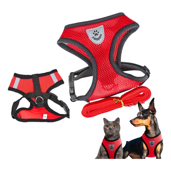 Coleira Peitoral Cachorro Ajustável Atacado Produto Pet Shop