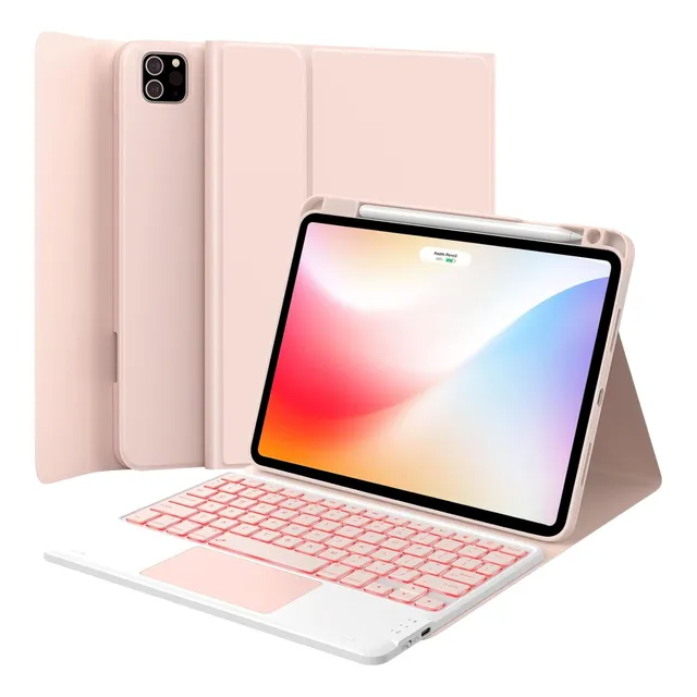 Forro Estuche Funda Smart Case Con Teclado Trackpad