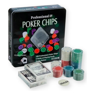 Poker Fichas Profesional Cartas Juego De Mesa Chips Naipes Poker Fichas Profesional Cartas Juego De Mesa Chips Naipes
