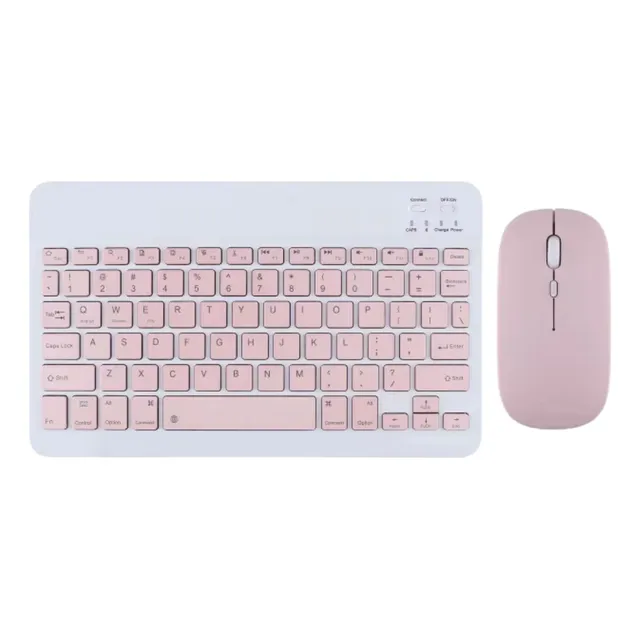 Combo Teclado Y Mouse Para Tablet Pc Macbook Laptop iPad Cel