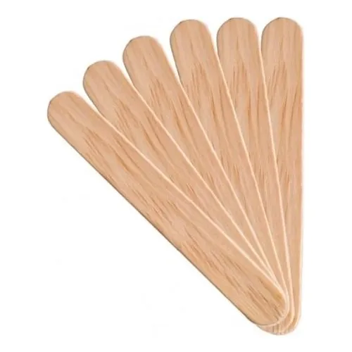 Bajalenguas En Madera Pack X 100 Unds