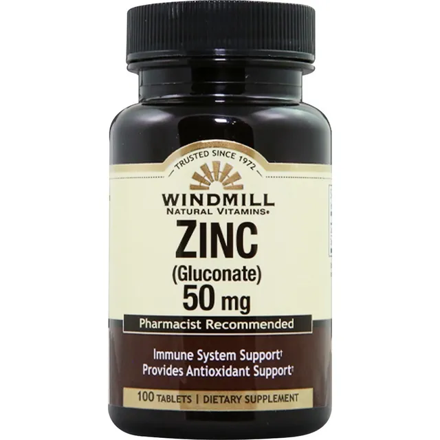 Vitamina Zinc Gluconato 50 Mg