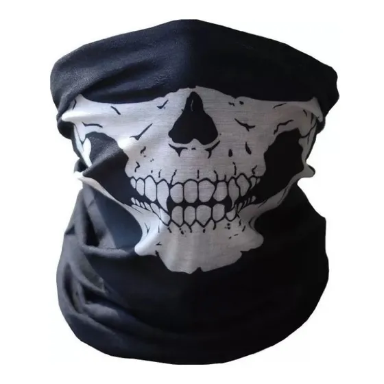 Bandana Caveira Touca Balaclava Mascara Paintball Airsoft