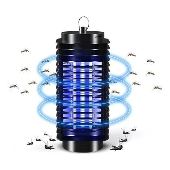 Farol Lámpara Luz Uv Matamosquitos Moscas Insectos Para Mesa
