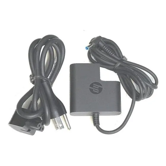 Cargador Hp 45w   |  Punta Azul  |  Original 100%