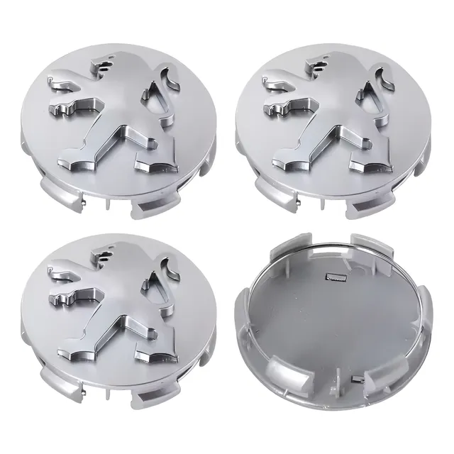 Tapacubos Centrales Para Peugeot X 4 Unidades 60mm