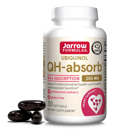 Suplemento De Ubiquinol Qh-absorb De Jarrow Formulas, 200 Mg