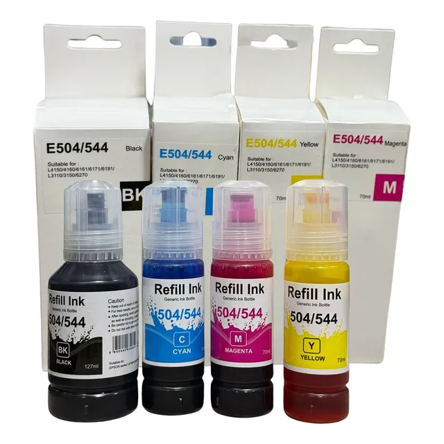 Kit Tinta Compatible Con Epson T504 L4150 L6161 L4160 L6171