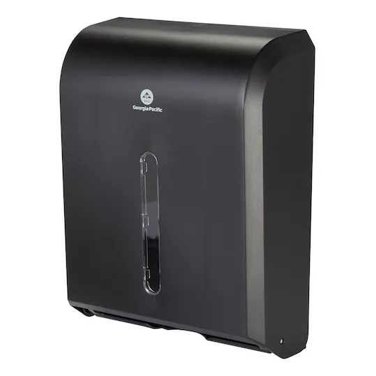 Dispensador Negro Para Toallas Z Fold 