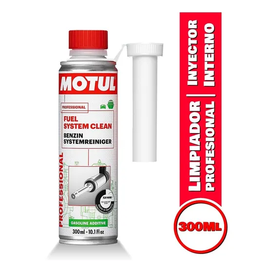 Limpiador De Inyector Interno Motul 300ml Fuel System Clean