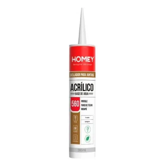 Sellador Acrilico Blanco Base Agua Homey 560