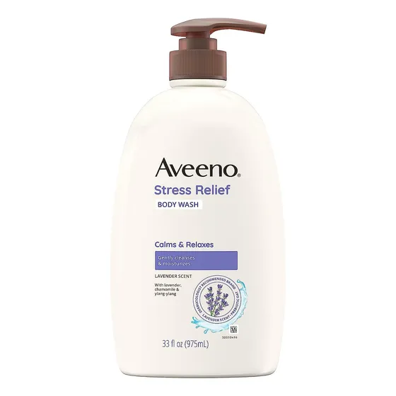 Sabonete Corporal Aveeno Stress Relief Com Aveia Calmante 97