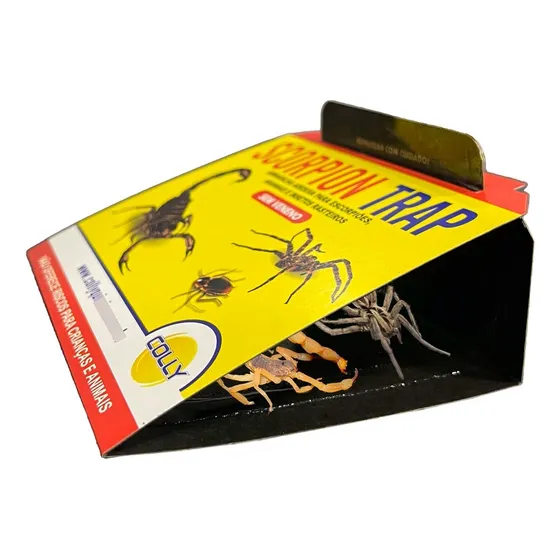 Armadilha Adesiva Escorpião C/ 10 Scorpion Trap Colly