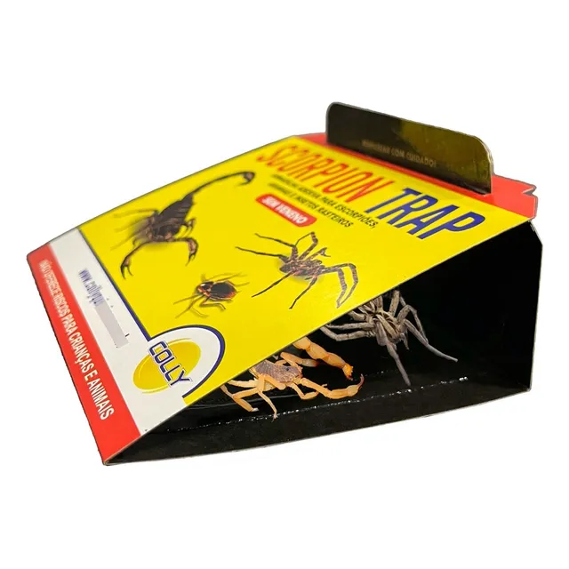 Armadilha Adesiva Escorpião C/ 10 Scorpion Trap Colly