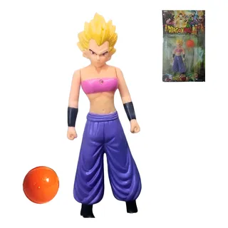 Muñeco Articulado Caulifla Figura Colección Dragon Ball Z