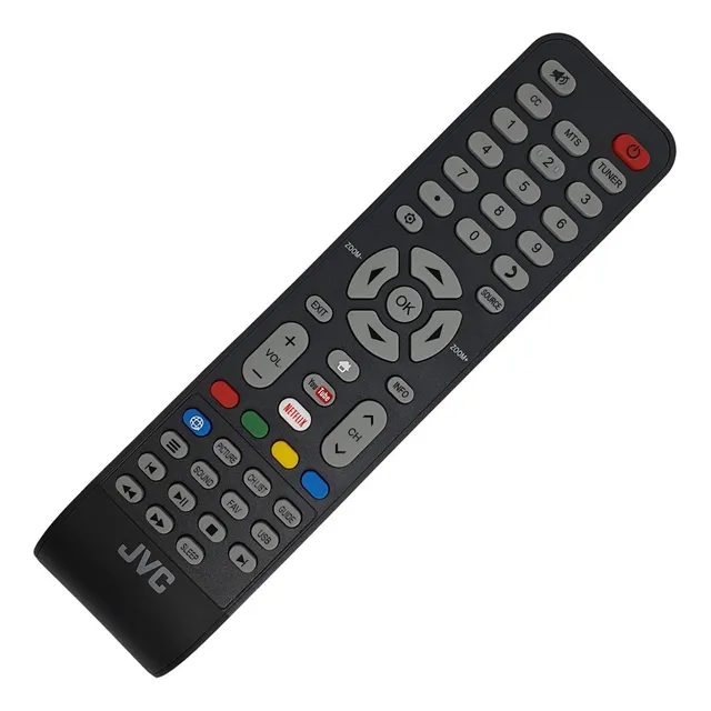 Jvc 06-519w37-ty01x Control Remoto Tv Netflix & Youtube